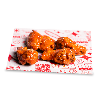 Alitas de pollo "Gangnam"