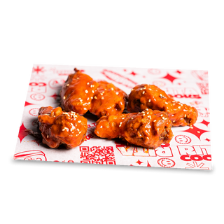 Alitas de pollo "Gangnam"