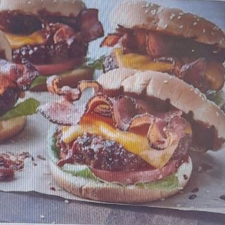 Hamburguesa de bacon