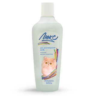 Шампунь-кондиціонер Люкс для довгошерстних котів 240 мл