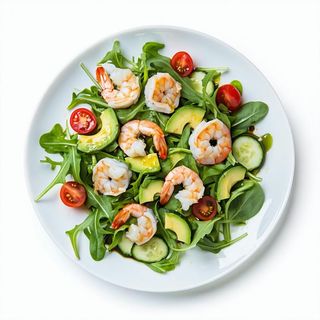 Insalata con gamberi