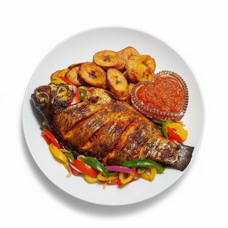 Poisson Braisé & Accompagnement