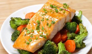 Форель на подушке