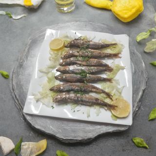 Tapa De Sardinas A La Plancha