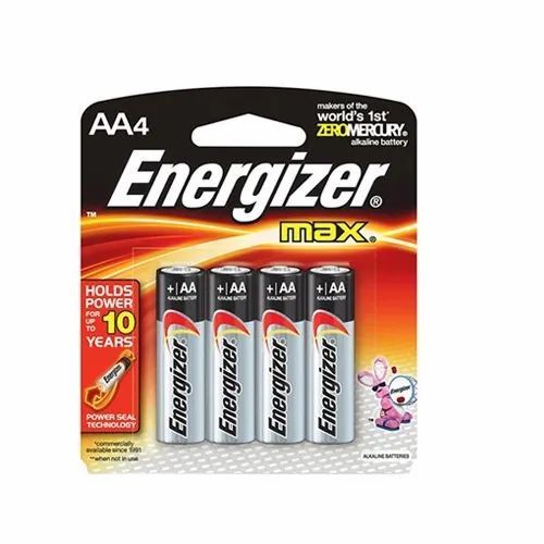 Energizer Max Battery Aax4 Lr6