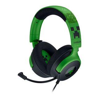 Auricular Gaming Con Cable Razer Kraken V4 X Ratón Gaming Razer Cobra Edición Minecraft - 8887910061534