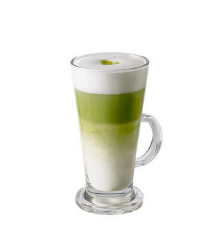 Kokosowa matcha latte
