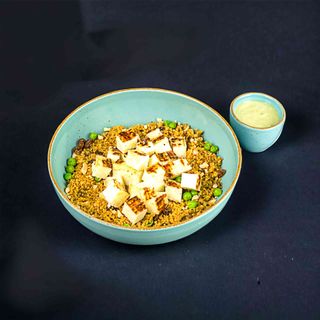 Halloumi & Moroccan-Style Cous Cous Bowl