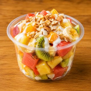 Fruit Salad, Honey, Yoghurt & Nuts