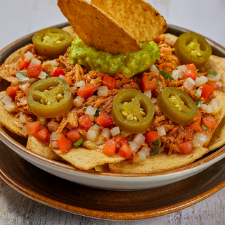 Nachos de Tinga de Pollo