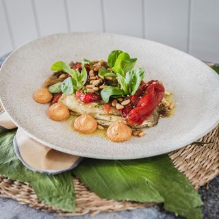 Verduras a la brasa en escalivada