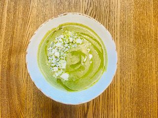 Шпинатний суп