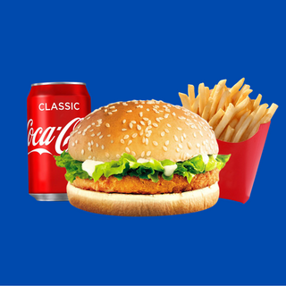 Menú Hamburguesa De Pollo