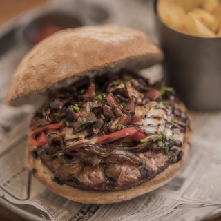 Ibéricos en Italia burger