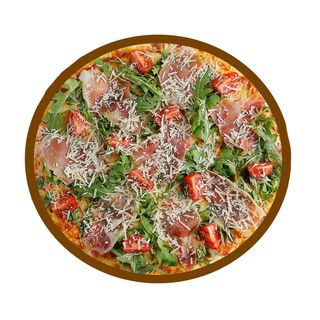 Պիցցա պրոշուտոյով և ռուկկոլայով