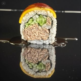 191. Atún Cocido, Pepino y Queso. Cooked Tuna, Cucumber And Cheese 8pcs