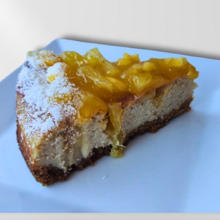 Tarta de queso (vegana)