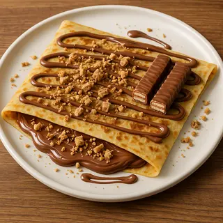 Crepe De Nutella Y Huesitos