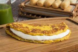 Cachapa Queso de Mano con Pollo