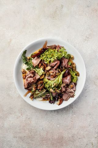 Салат з ростбіфом