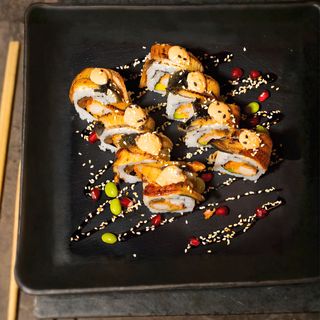 Rainbow Maki opalany węgorz