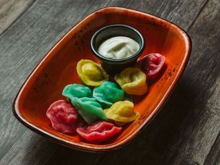 Kolorowe dziecięce pielmieni
