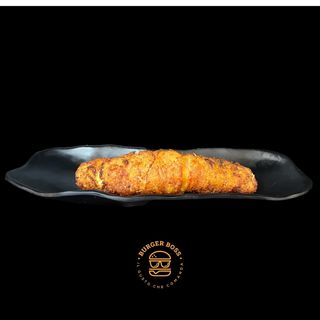 Churros bacon e cheddar con panatura speziata