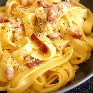 tagliatelle carbonara