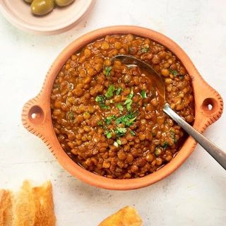 Lentilles à la marocaine