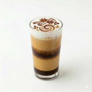 Dirty Chai Coffee Latte