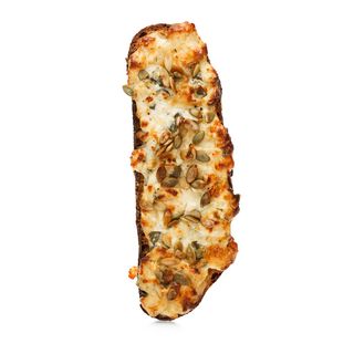 Tartina cu branza si ardei jalapenos