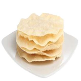 Poppadum frito (picante)
