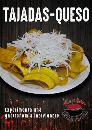 Tajadas con Queso