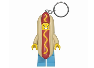 Breloc cu lanterna LEGO Baiatul Hot Dog - LGL-KE119