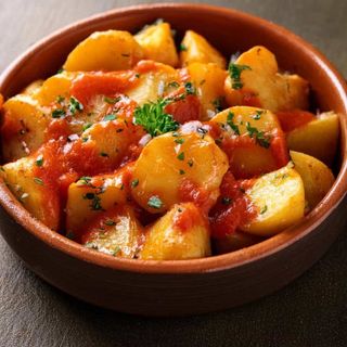 Ración de Patatas Bravas