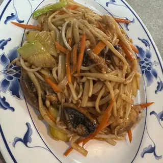 Tallarines Con Verduras
