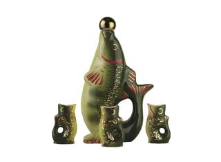 Водка \Костур\" + 3 Чаши 0.35Л Порцелан"