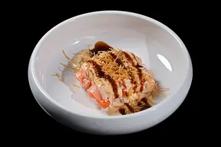 118 Nigiri salmone flambé