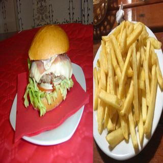 Menú Hamburguesa Con Barbacoa