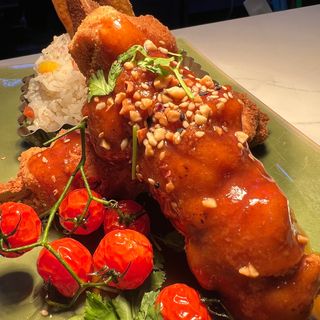 Brochettes Saumon Pané