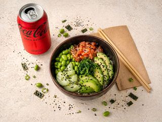 Poke + Refresco