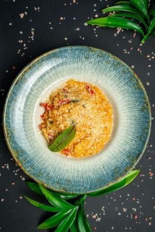 Risotto primavera cu pui