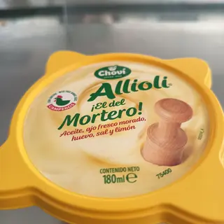 Tarrina de alioli