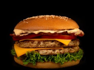 Бургер Курячий подвійний (430г)