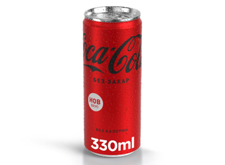 Coca-Cola Без захар (330мл)