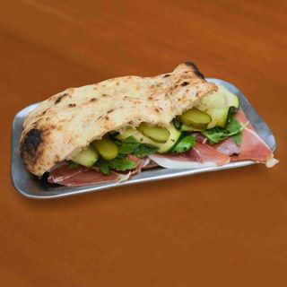 Prosciuto Crudo, Arugula, Mozzarela di Bufala & Zucchini