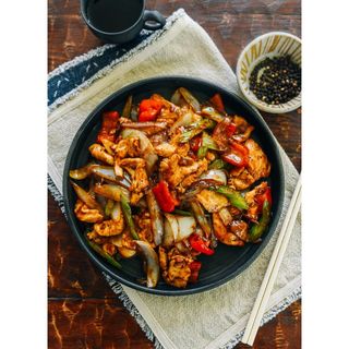 Black Pepper Chicken Chunks