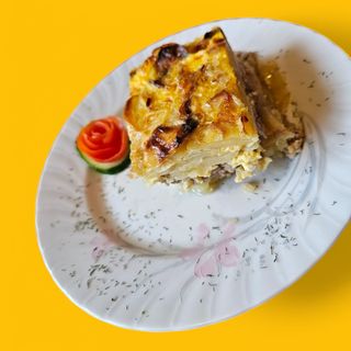 Musaka od krompira i mlevenog mesa