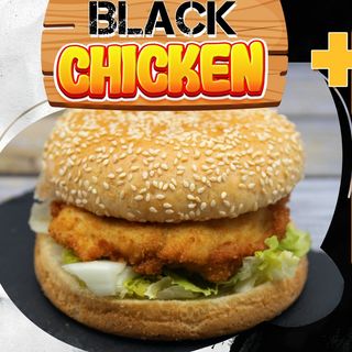 Hamburger black chicken classic