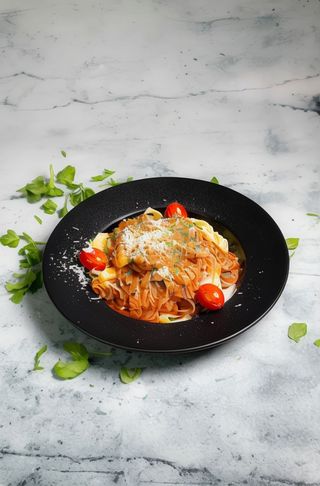 Tagliatelle A La Boloñesa Con Black Angus